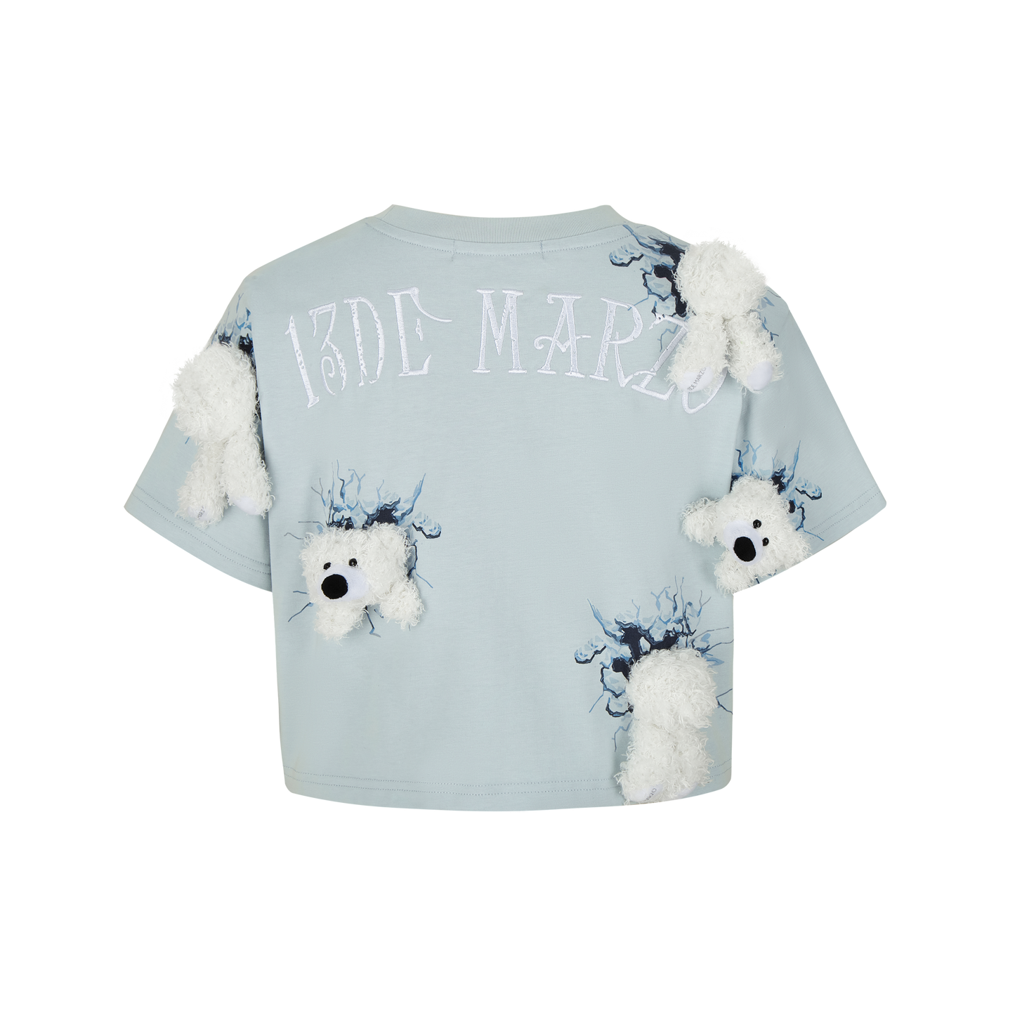 13DE MARZO Bear lce Cube T-Shirt