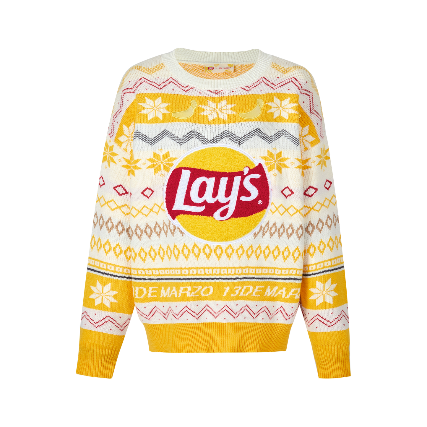 13DE MARZO Lay's Fair Isle Bear Sweater