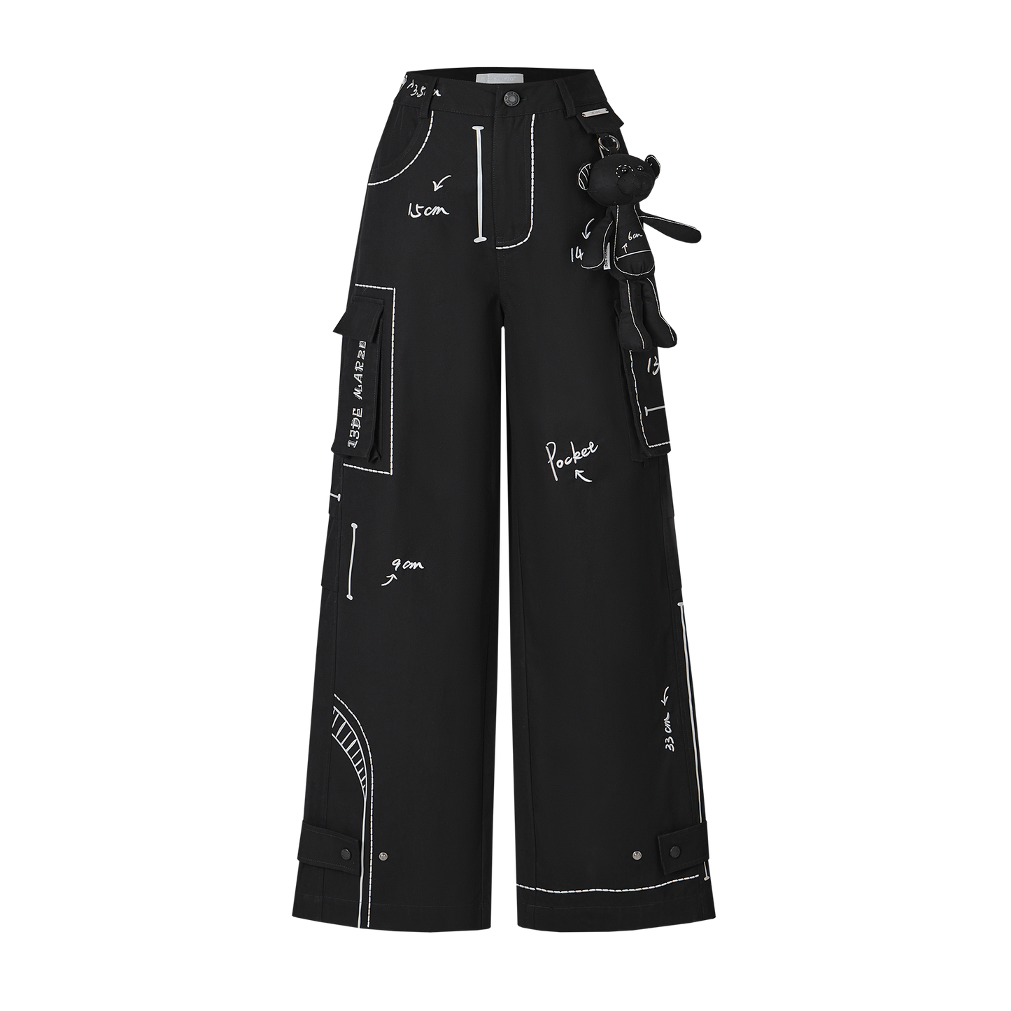 13DE MARZO Sketch Line Trousers