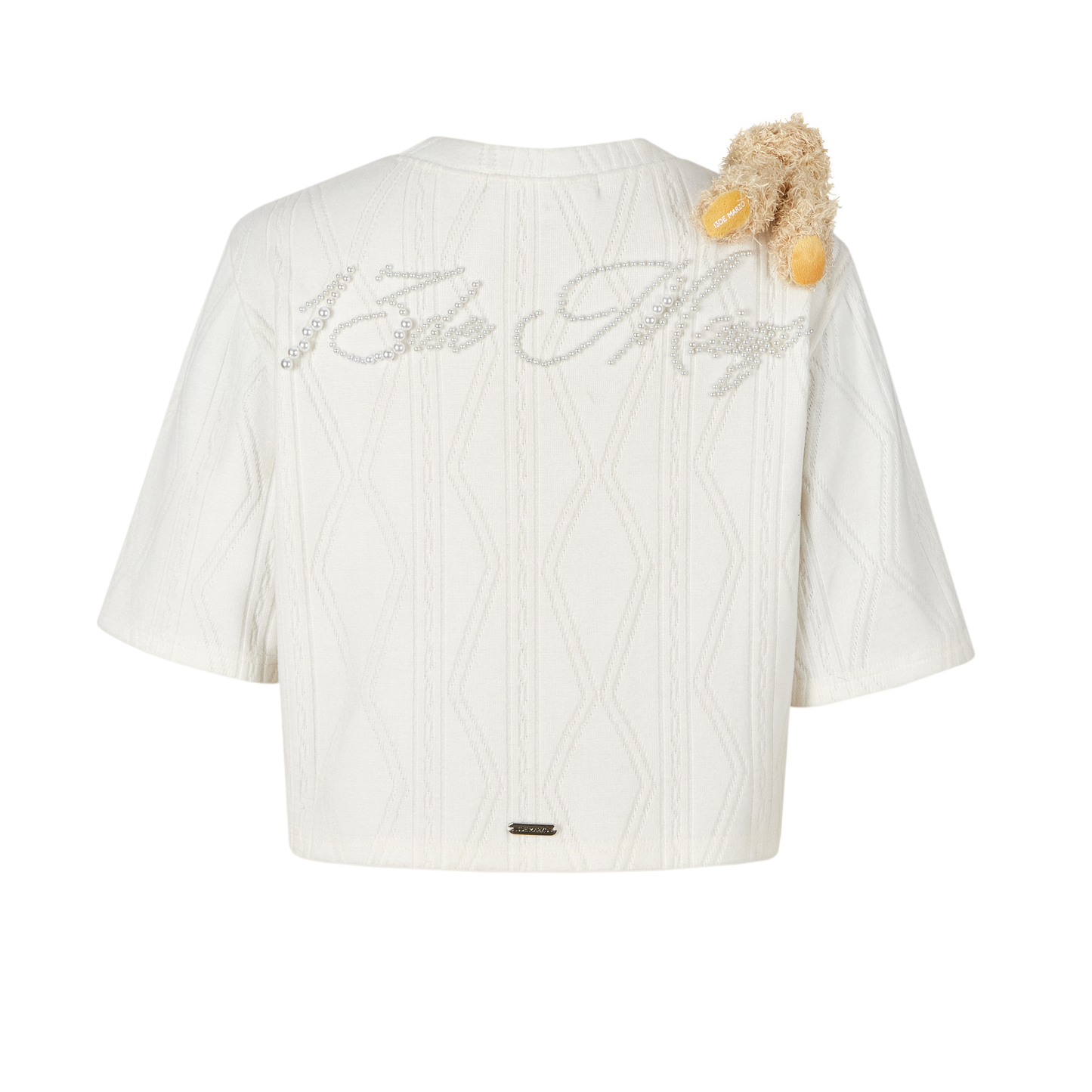 13DE MARZO Doozoo Towel Pearl T-Shirt