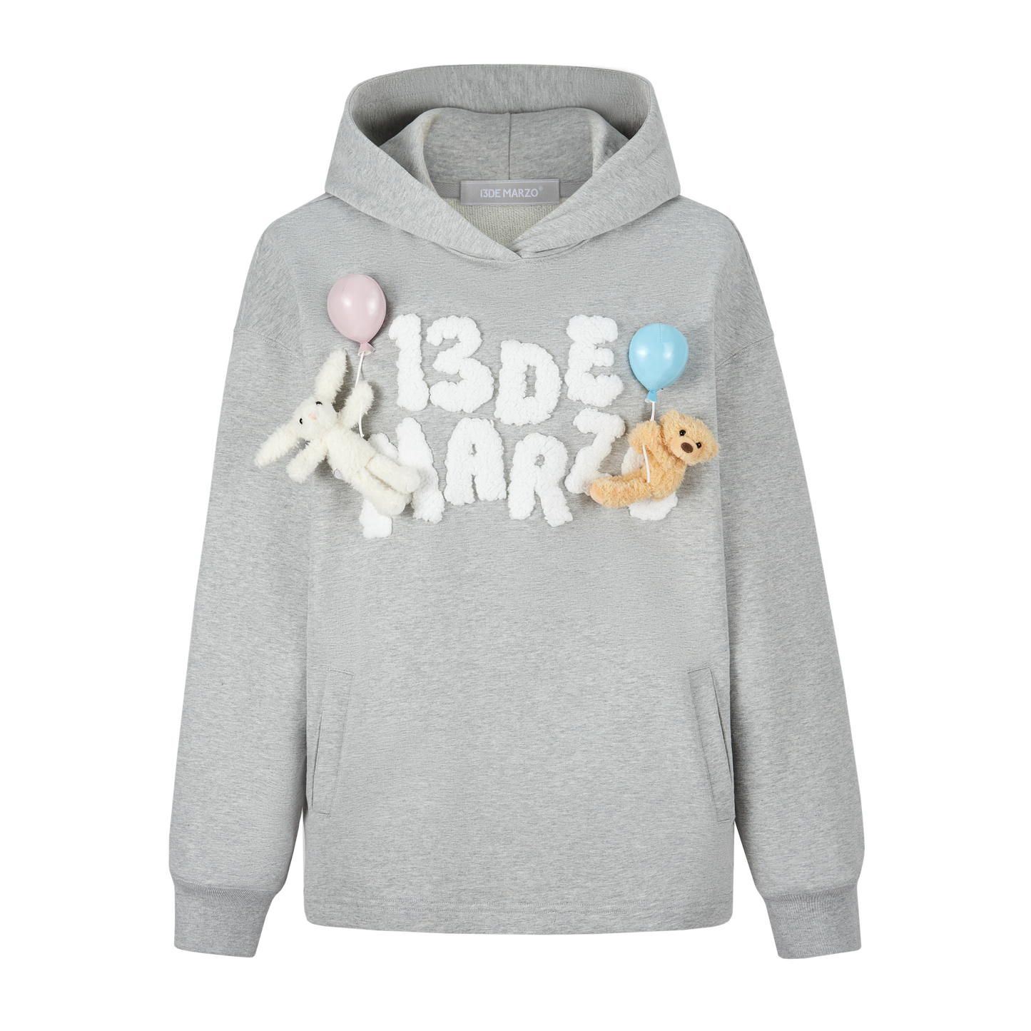 13DE MARZO Float Cloud Balloon Hoodie