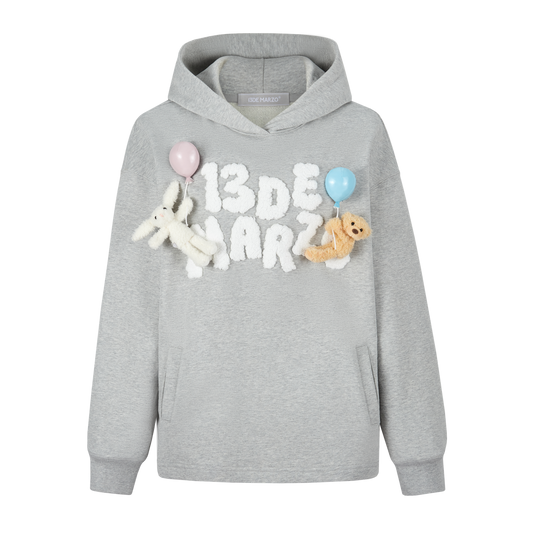 13DE MARZO Float Cloud Balloon Hoodie