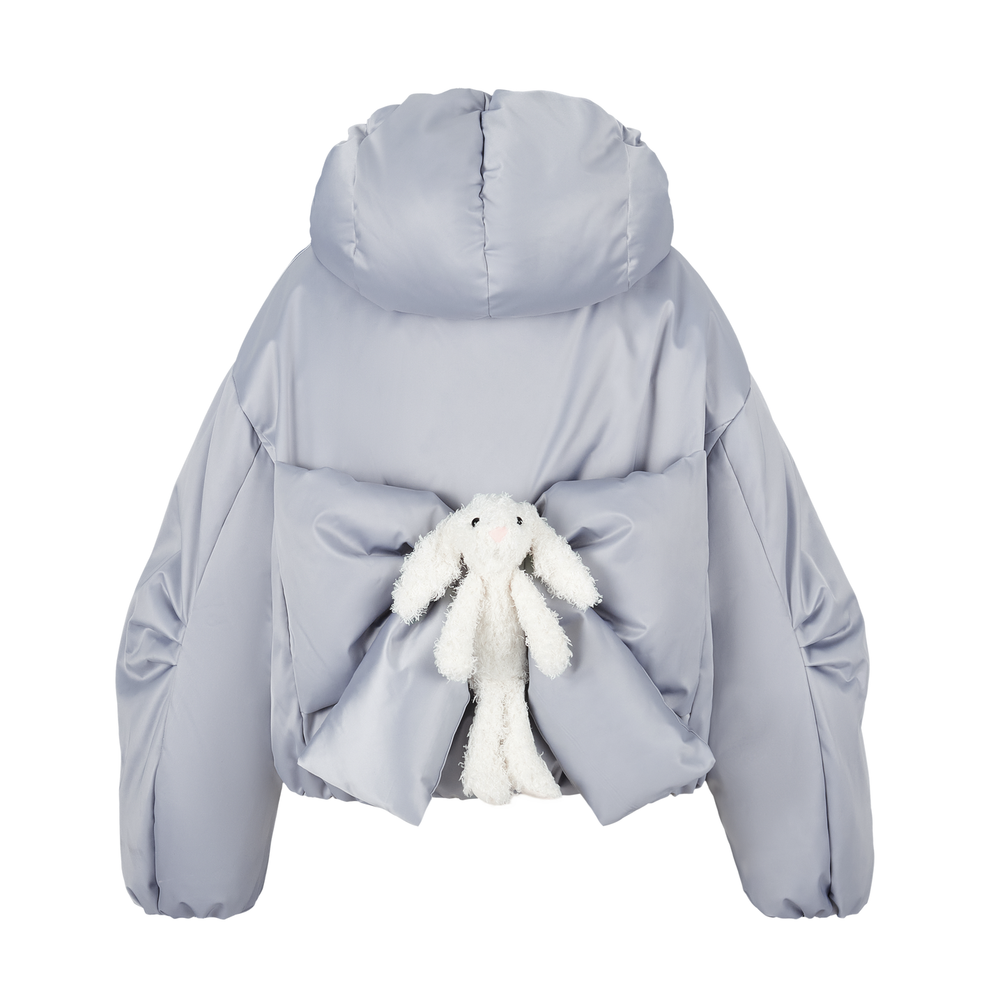 13DE MARZO Doozoo Bow Silky Down Jacket