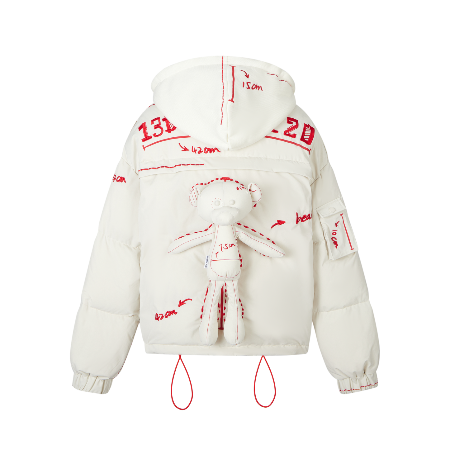 13DE MARZO Sketch Line Down Jacket