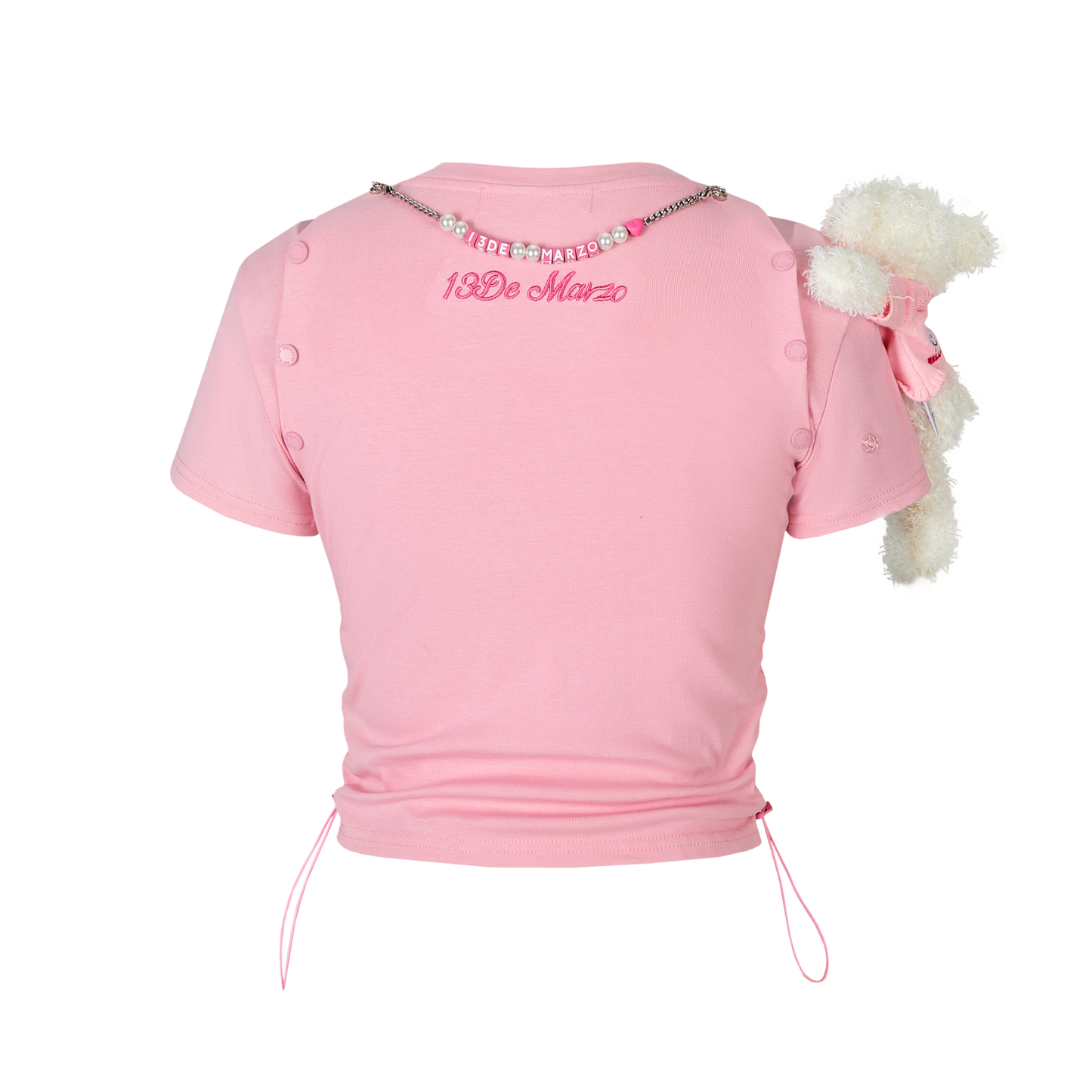 13DE MARZO Hello Kitty Logo Tight Top