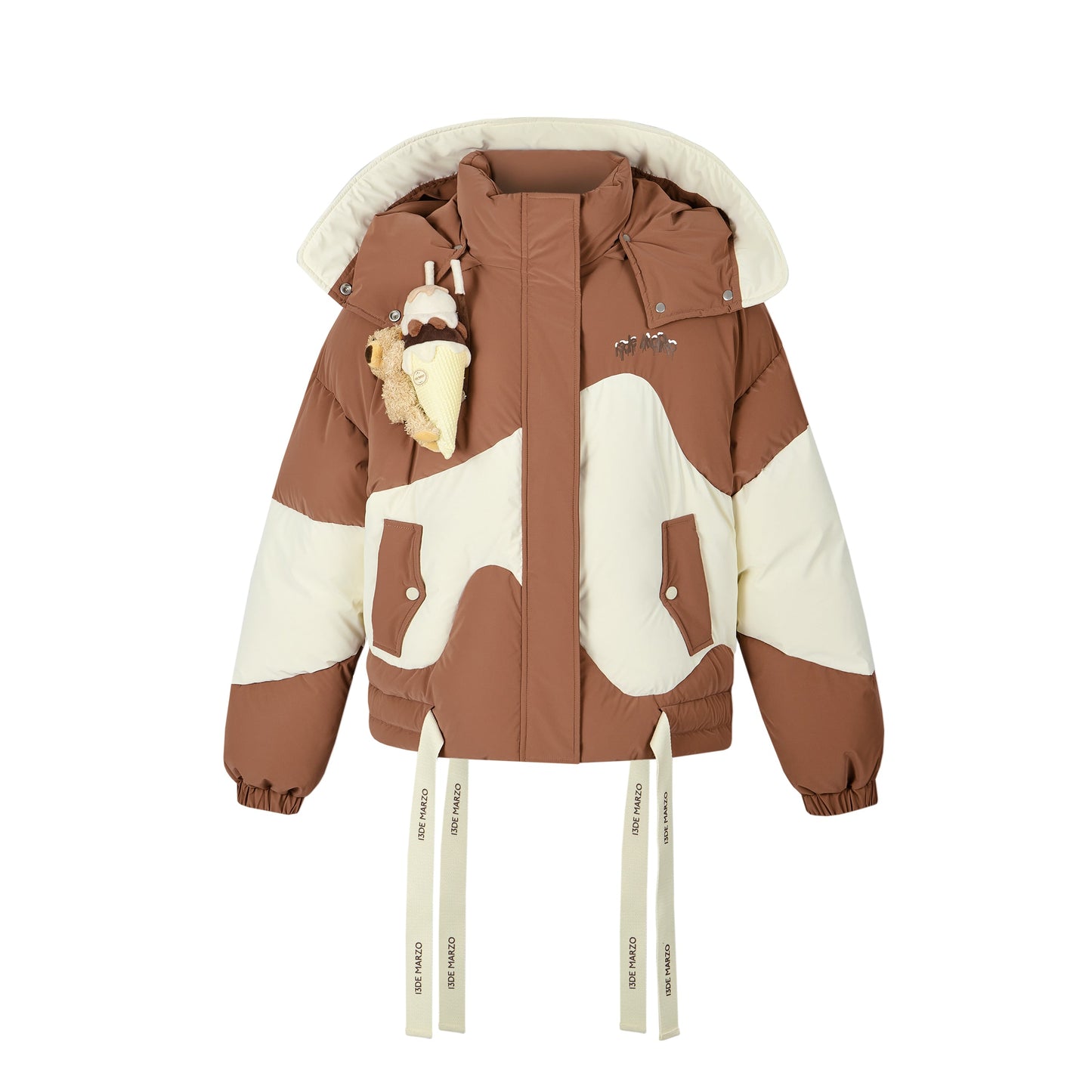 13DE MARZO Doozoo Ice-cream Down Jacket