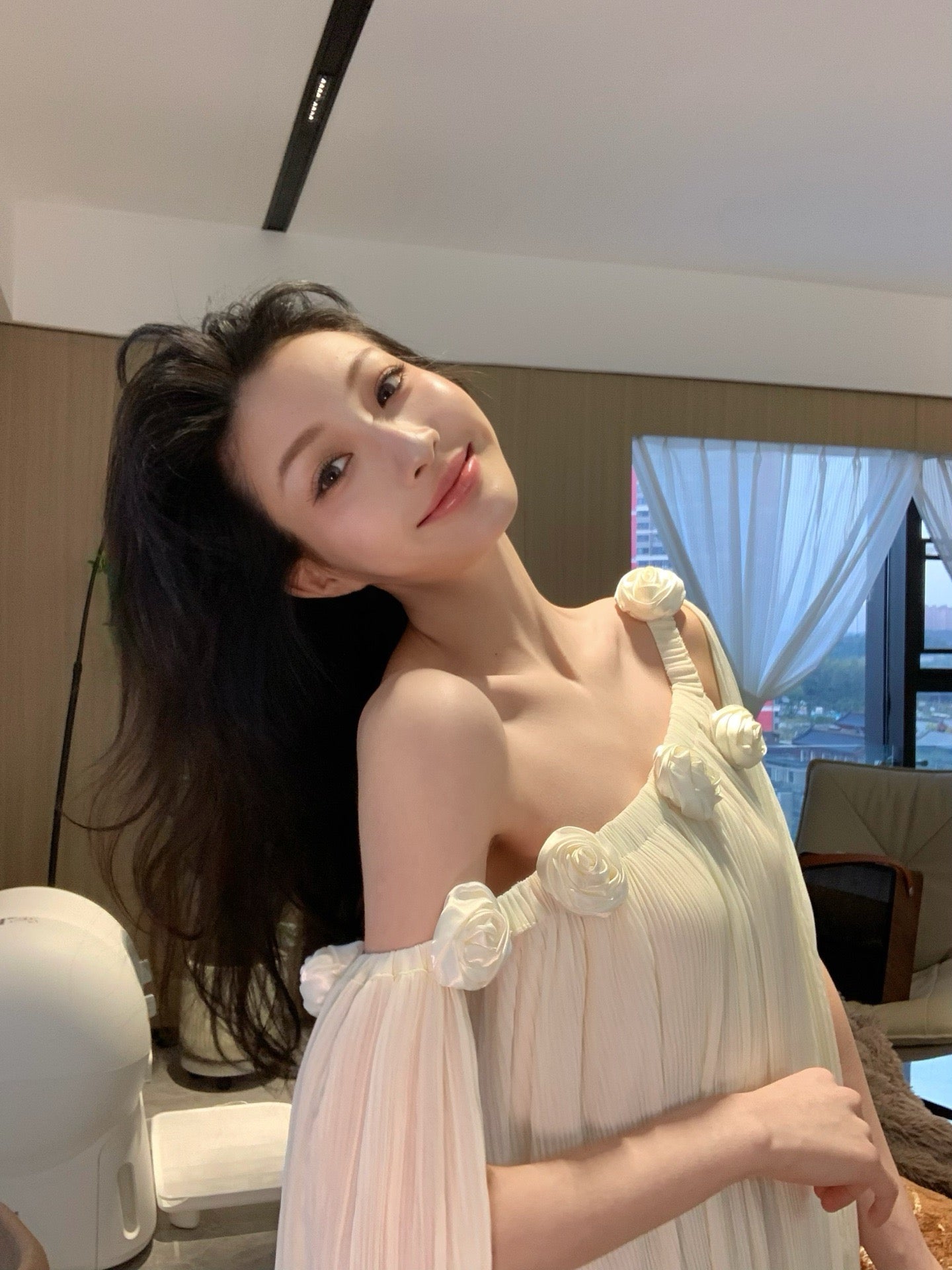 omom Retro Off-Shoulder Bikini