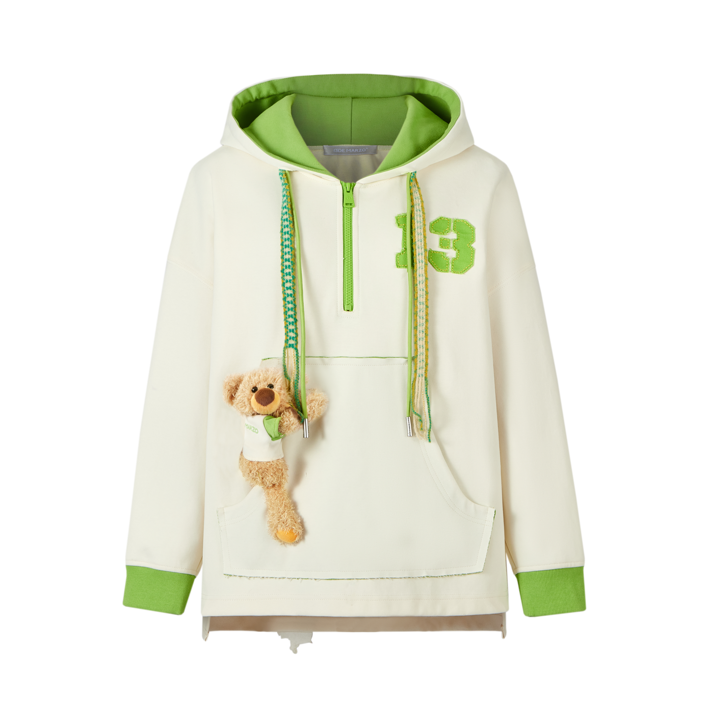 13DE MARZO Pocket Bear Youth Hoodie