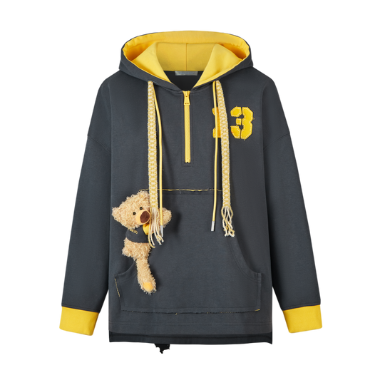 13DE MARZO Pocket Bear Youth Hoodie