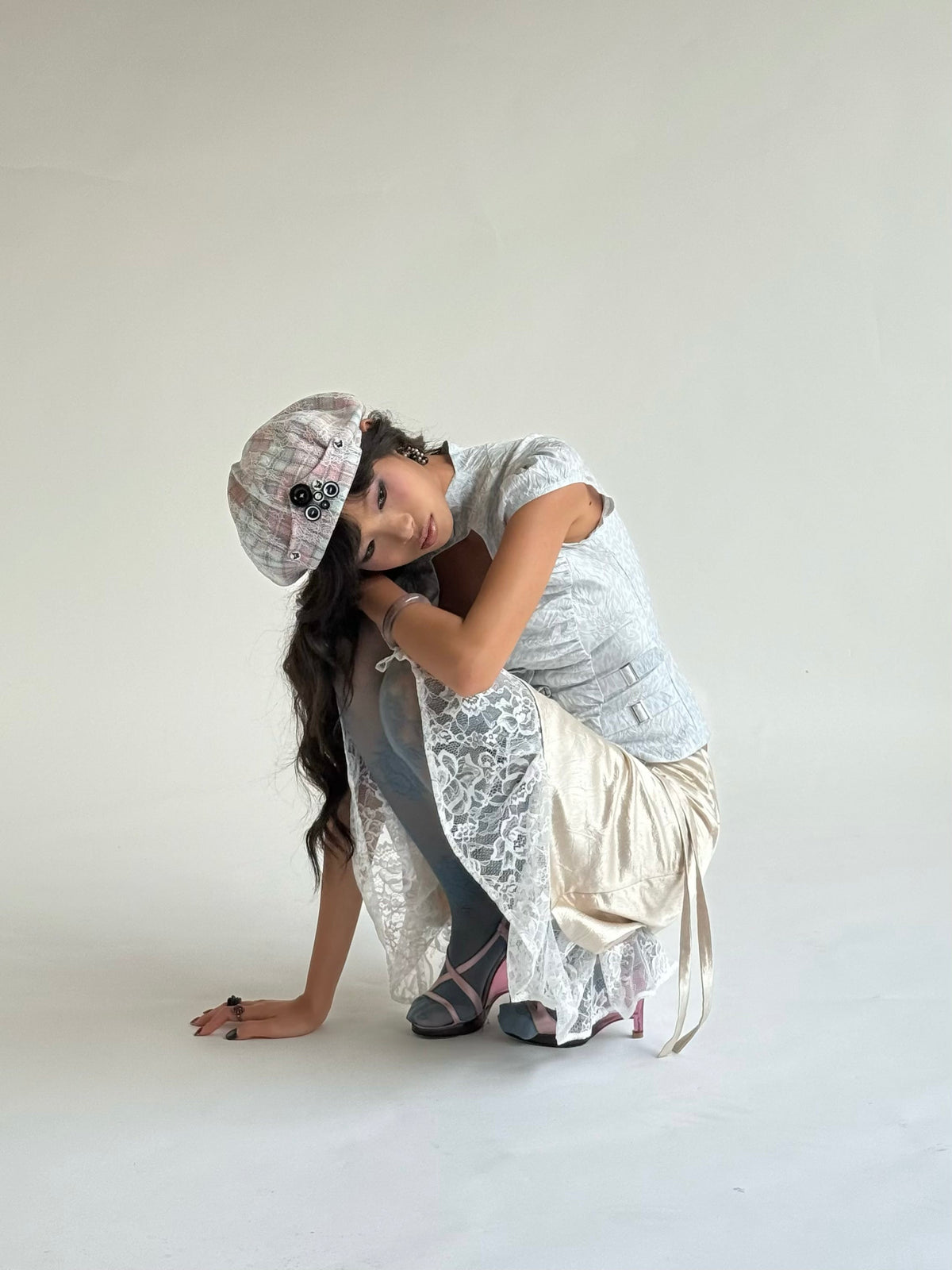 Into Eight Button Beret - image 2