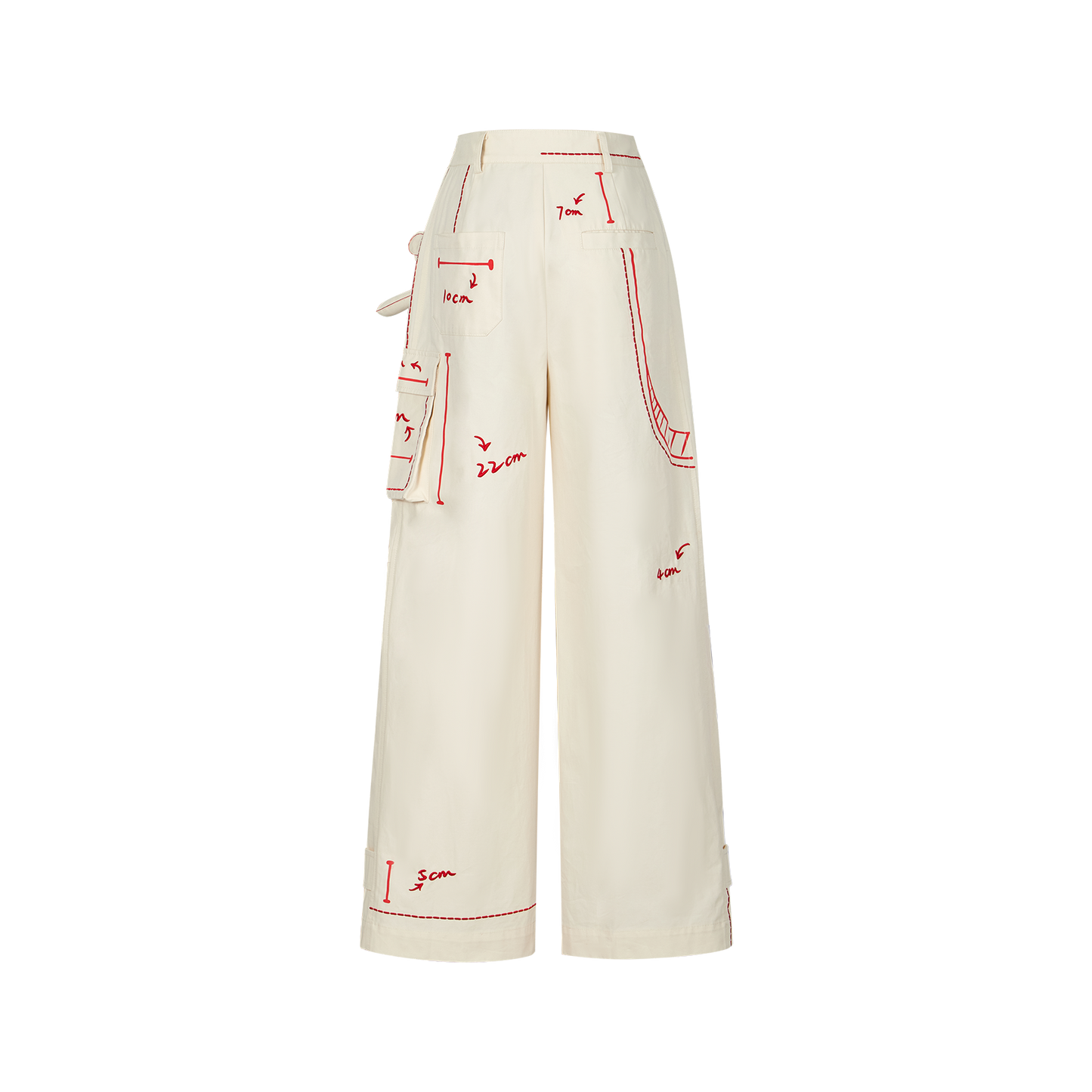 13DE MARZO Sketch Line Trousers