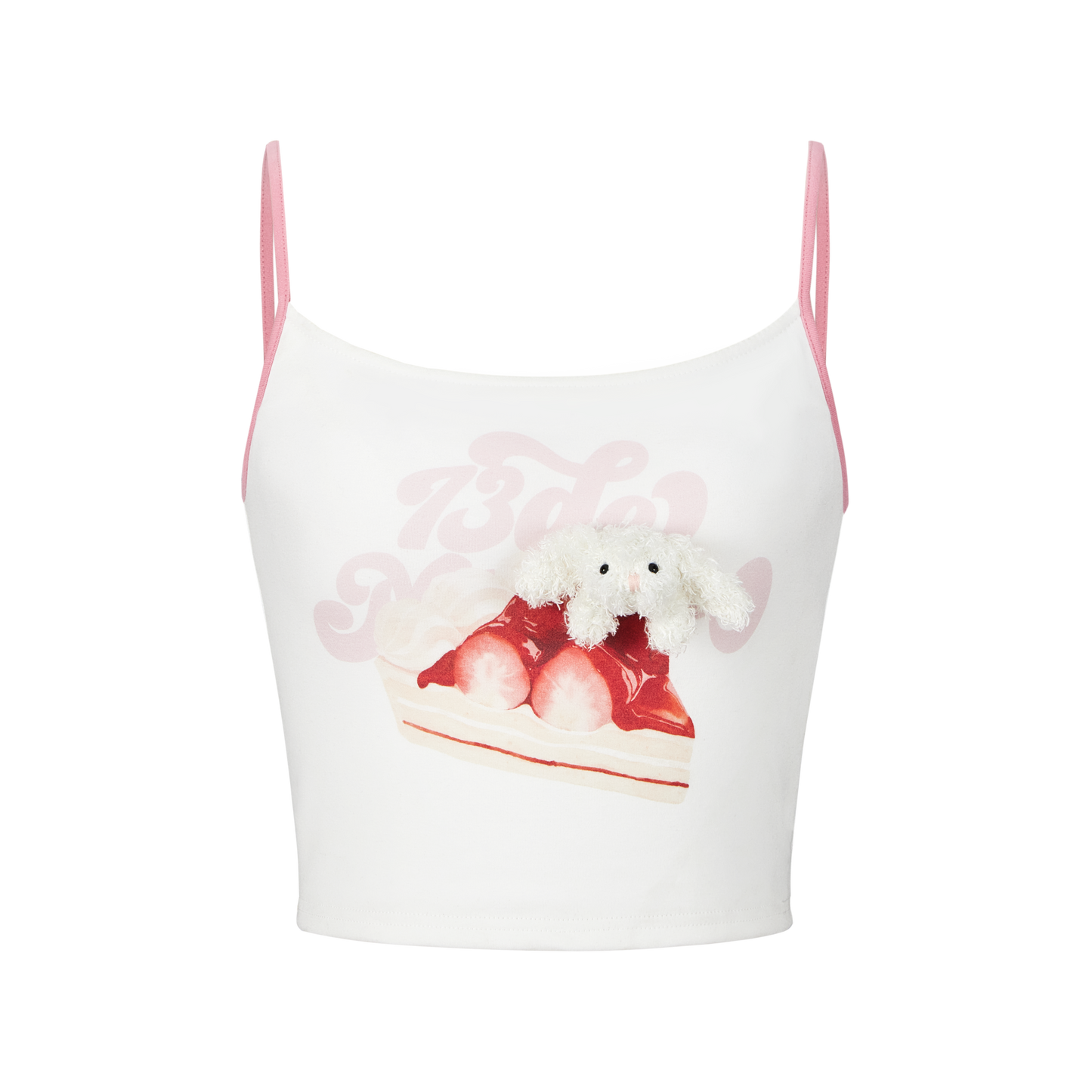 13DE MARZO Flavor Cake Backless Camisole