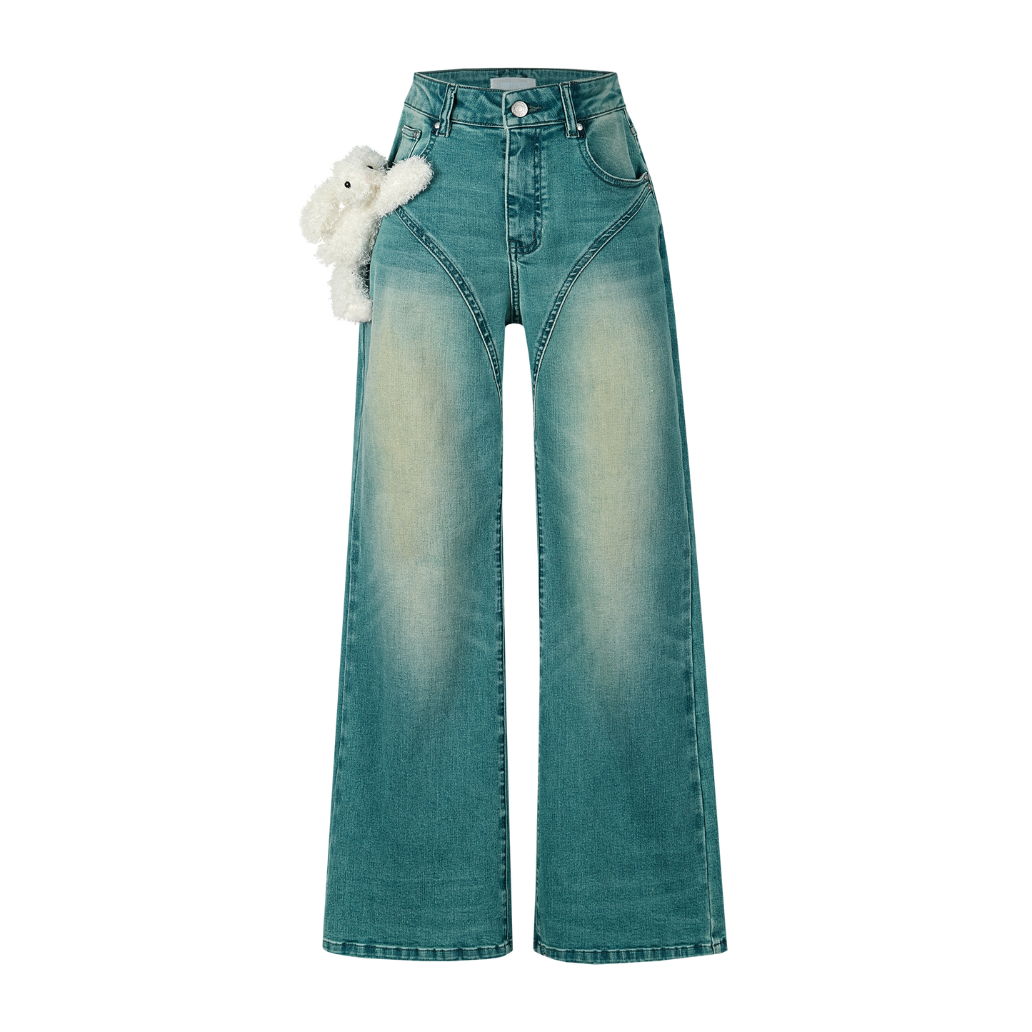 13DE MARZO Retro Faded Colored Jeans