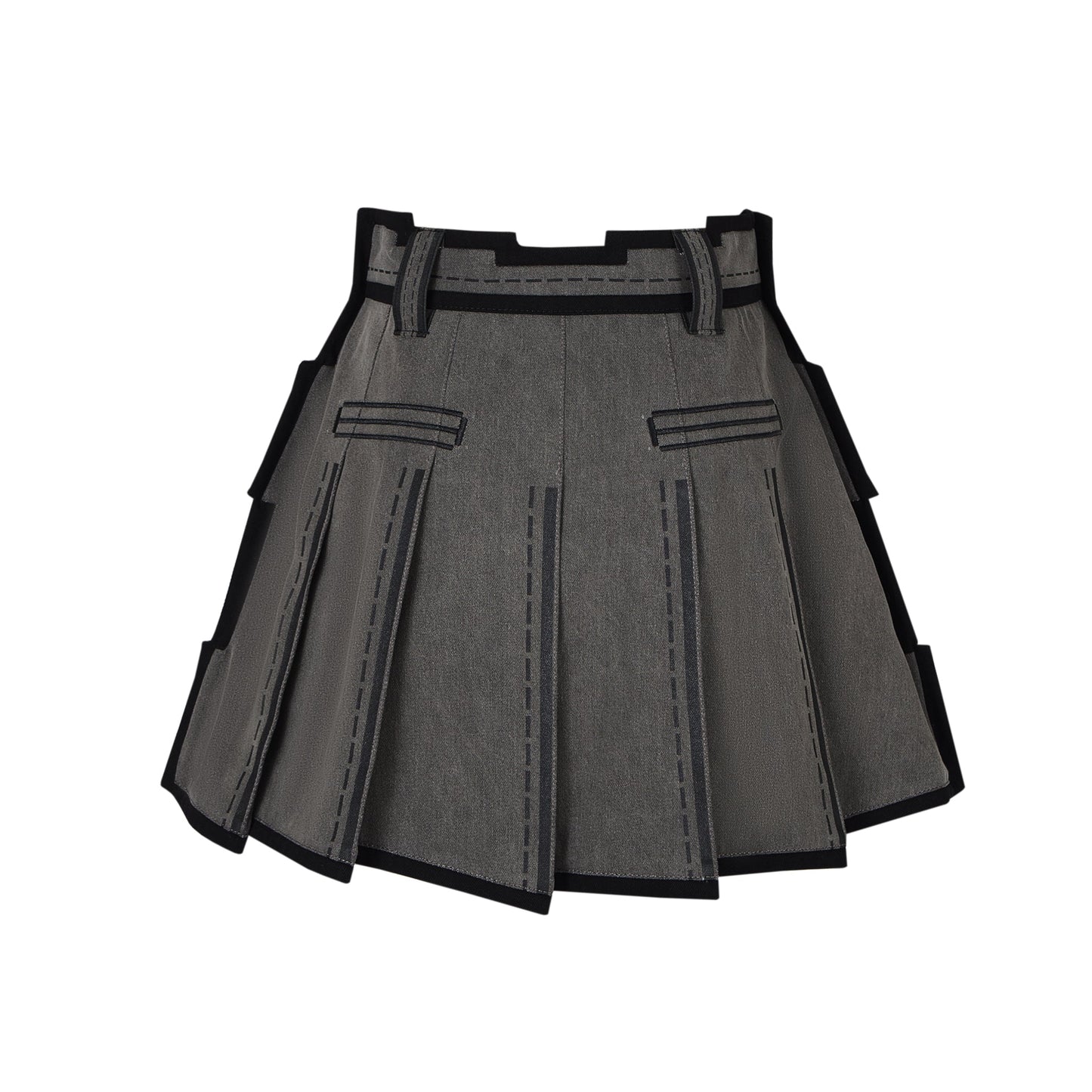 13DE MARZO 2D Pixel Bear Denim Skirt