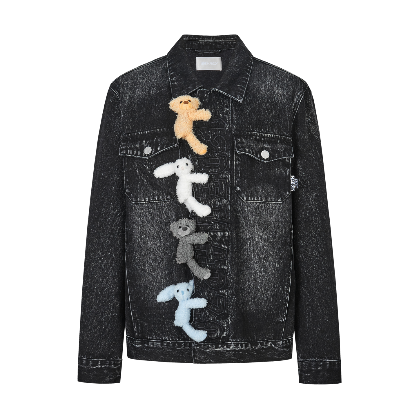 13DE MARZO Friends Hangout Denim Jacket