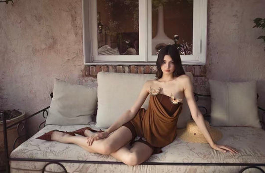 Huelleyrose Tawny Dress