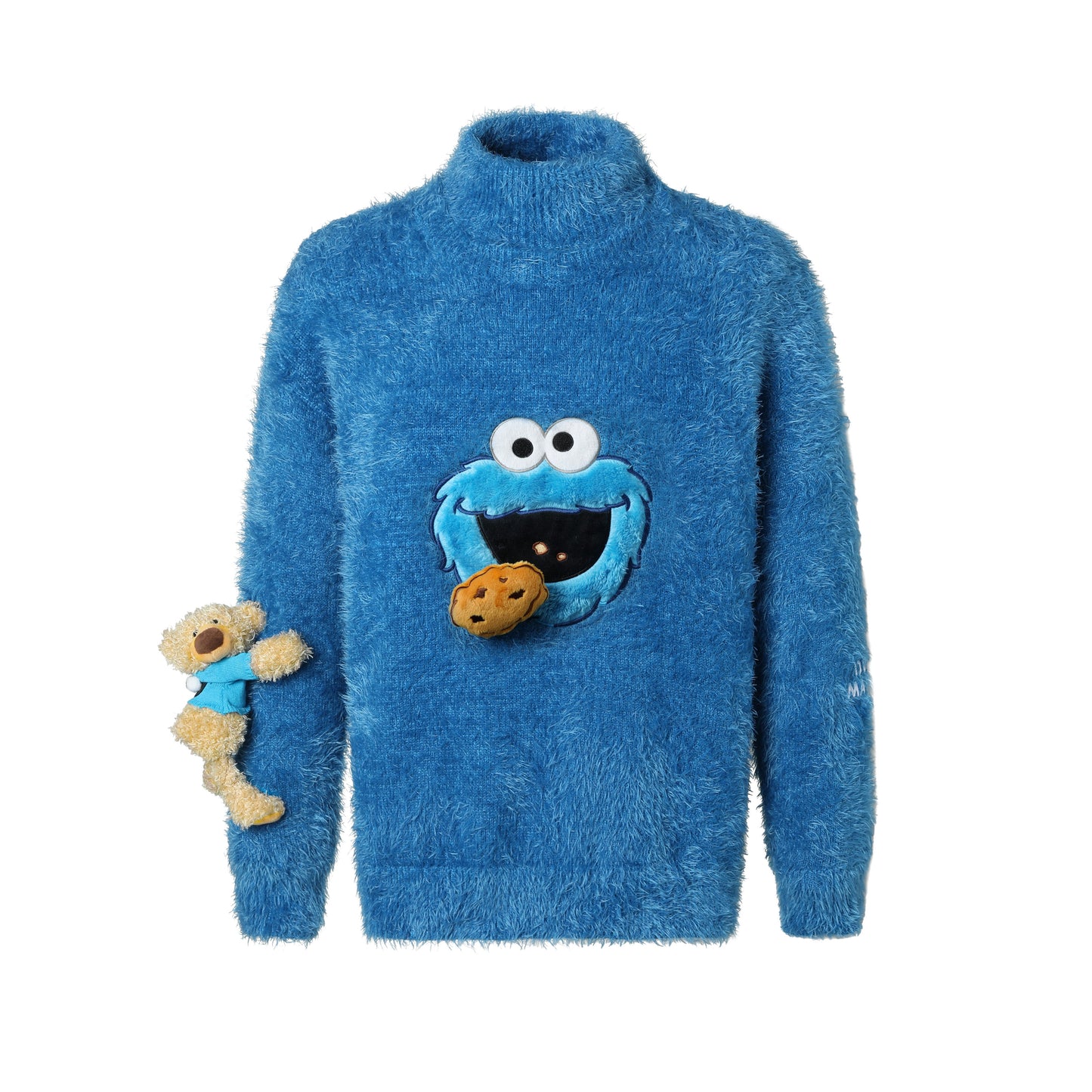 13DE MARZO Cookie Monster Choker Sweater