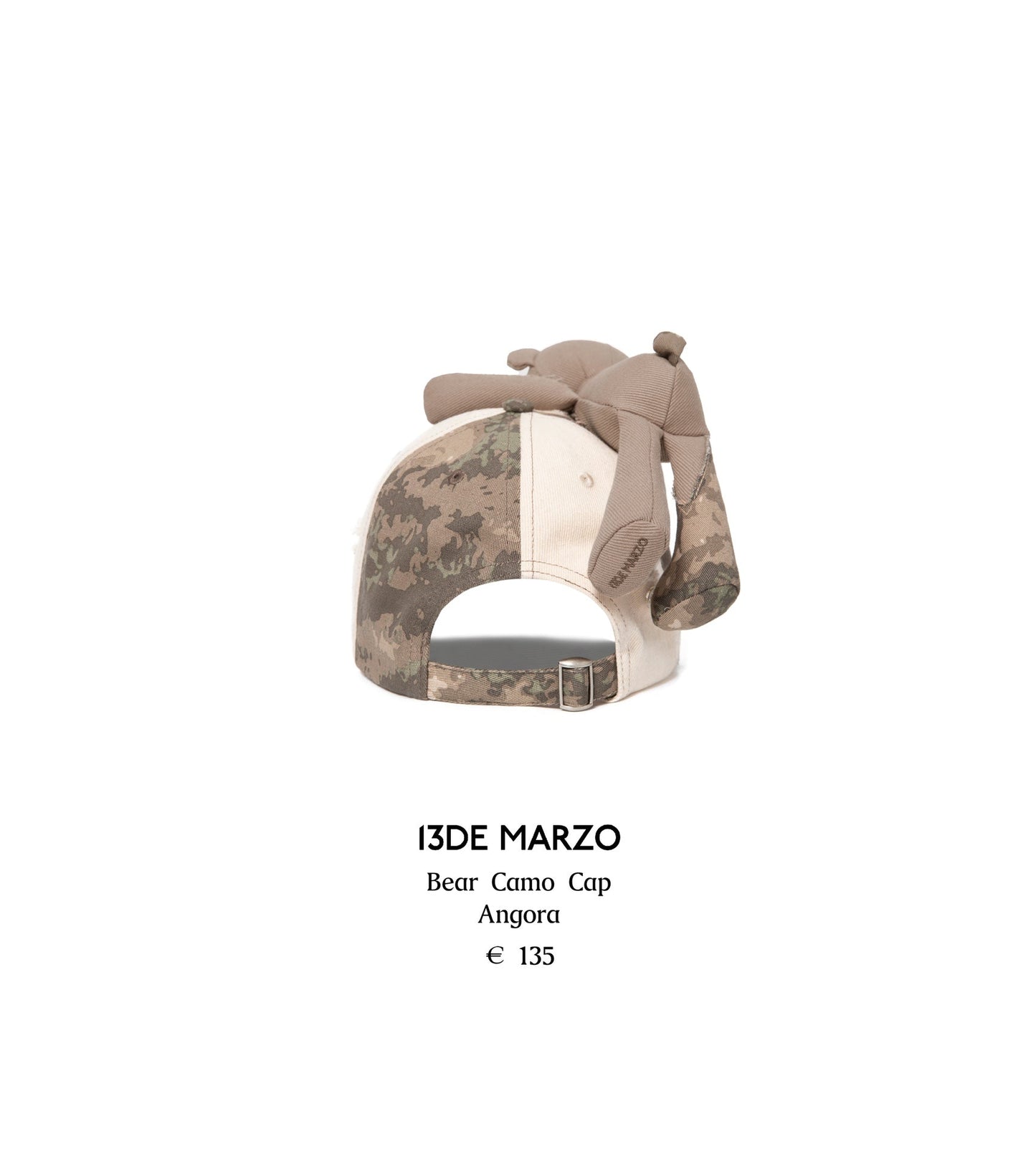 13DE MARZO Bear Camo Cap