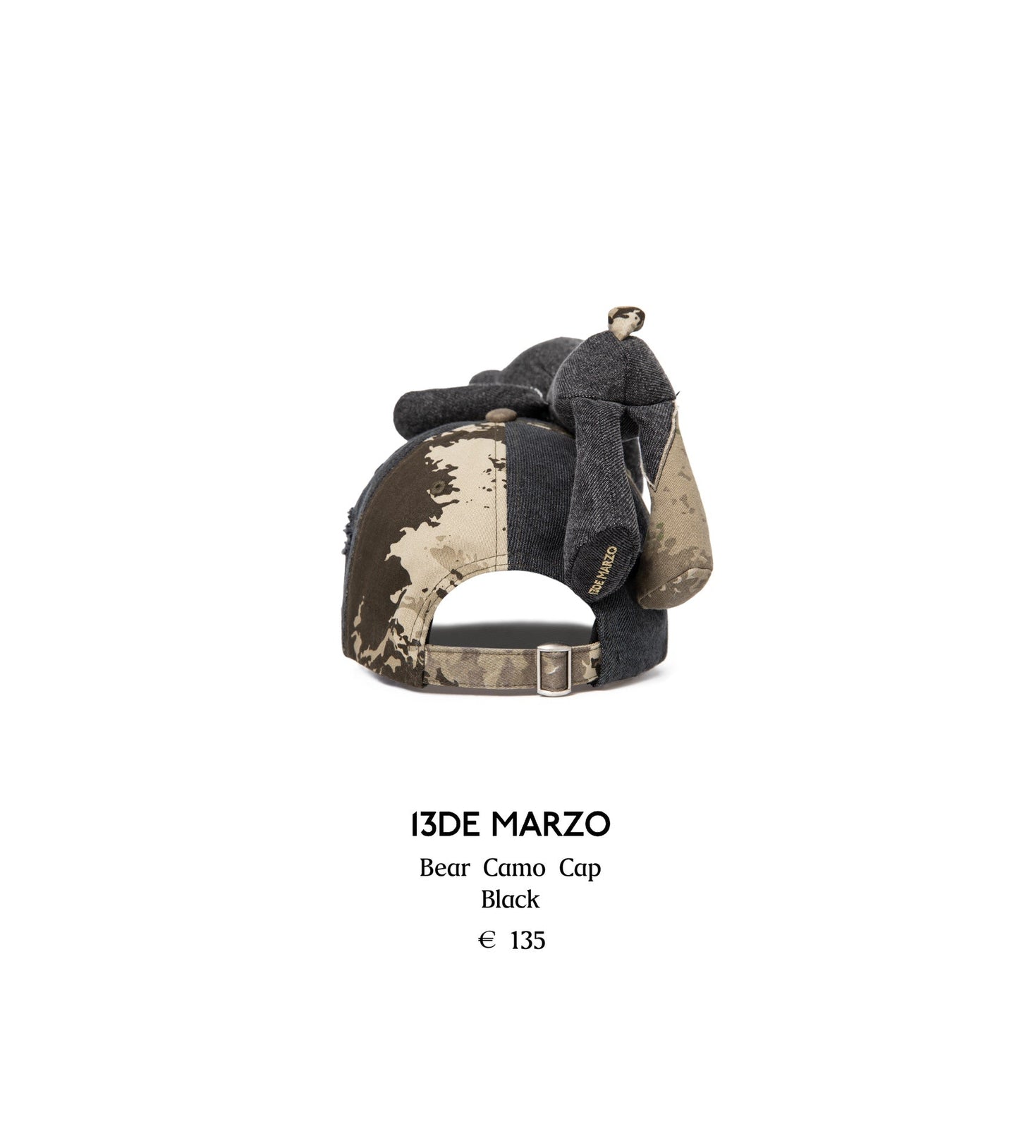 13DE MARZO Bear Camo Cap