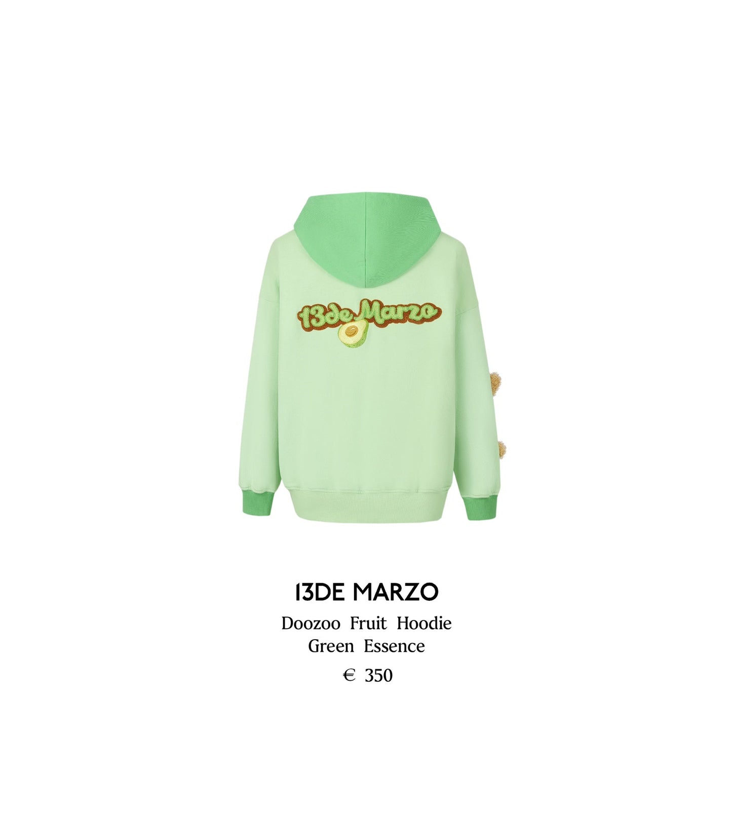 13DE MARZO Doozoo Fruit Hoodie