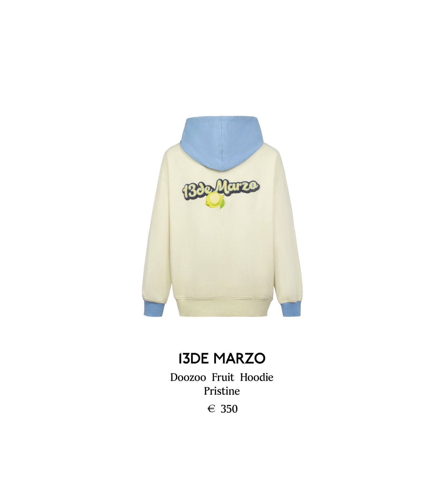 13DE MARZO Doozoo Fruit Hoodie