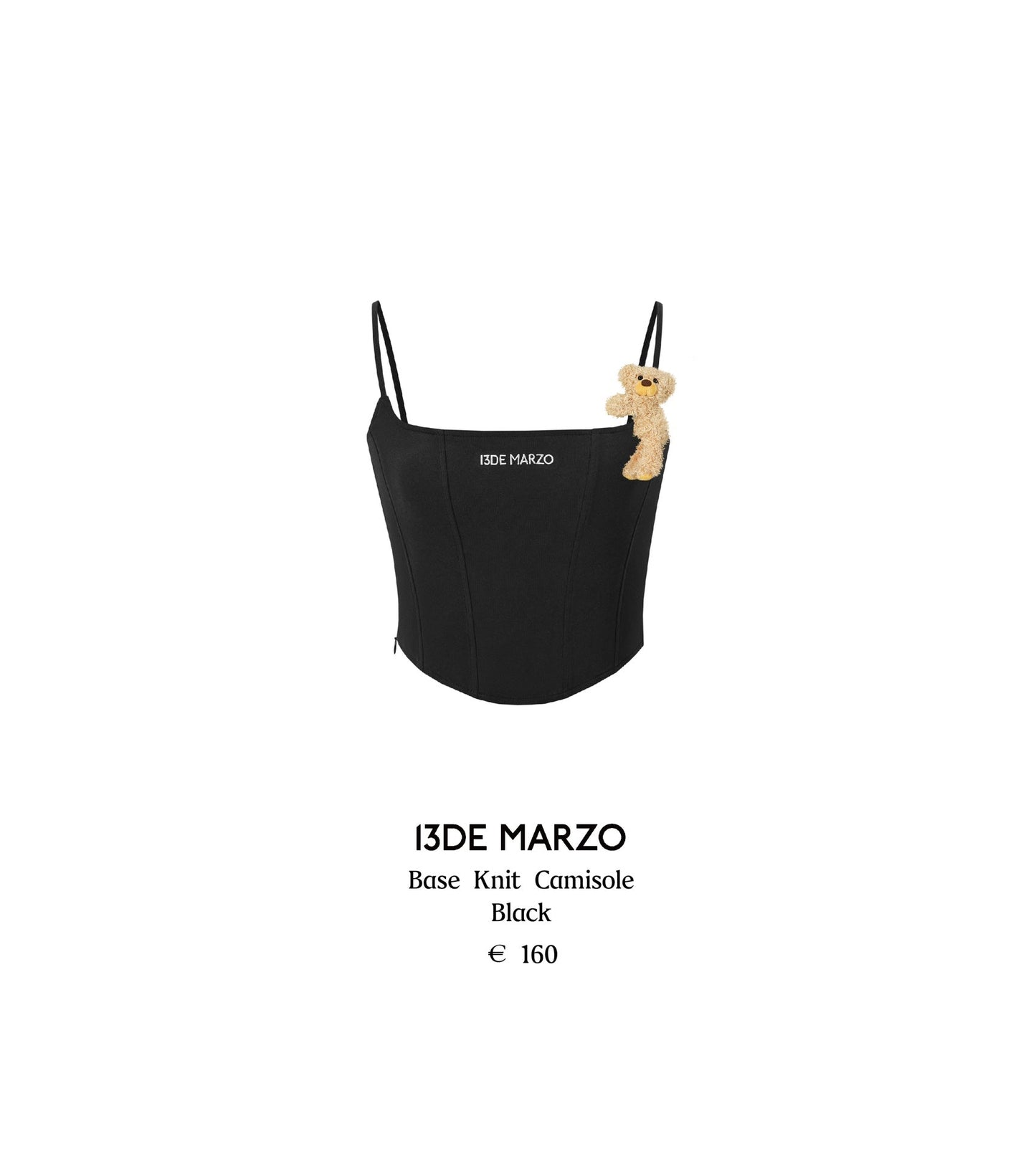 13DE MARZO Base Knit Camisole